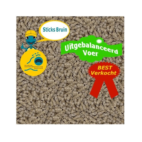 Sticks Bruin voor Waterschildpadden (Uitgebalanceerd Voer), Winkel Schildpaddencentrum, Overige typen, Nieuw, Ophalen of Verzenden