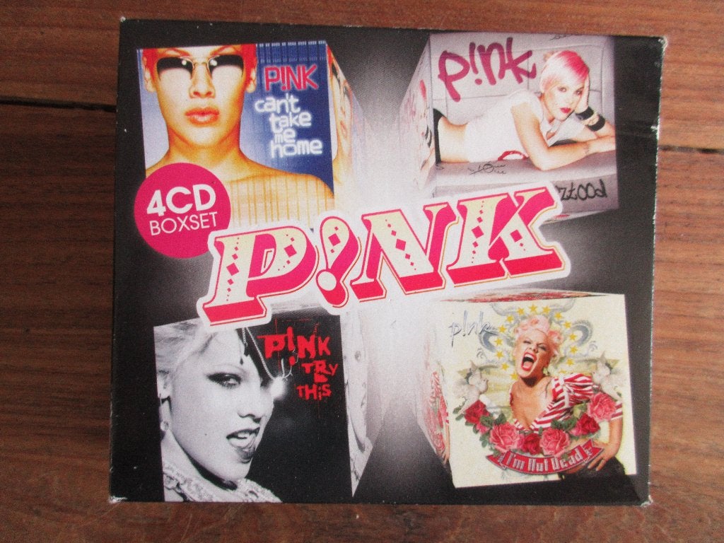 P!NK – P!NK - 4 Cd box, Ophalen of Verzenden, Zo goed als nieuw