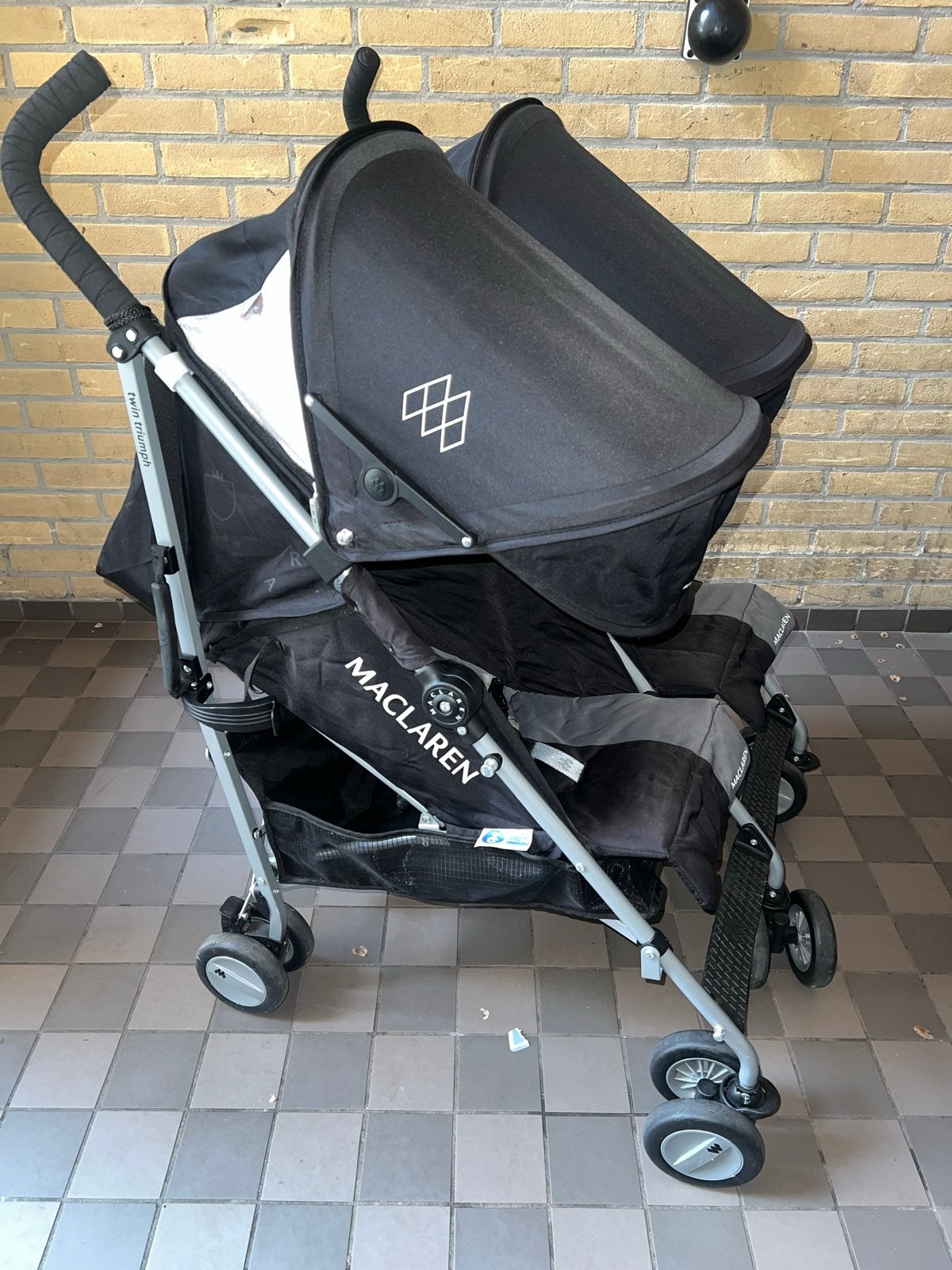 Maclaren Twin Triumph Duowagen, Nieuw, Duowagen, Ophalen, Kinderwagen
