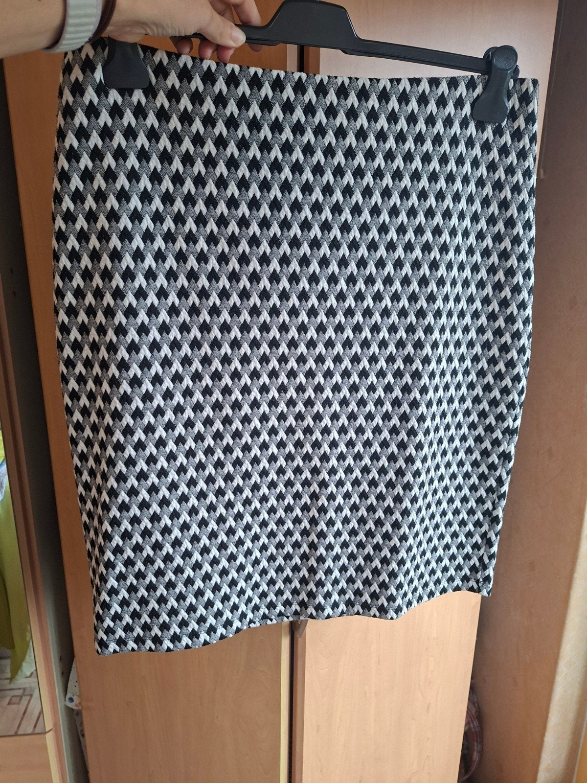 Nette Taifun rok met patroon, maat 44, Zwart, Maat 42/44 (L), Ophalen of Verzenden, Taifun