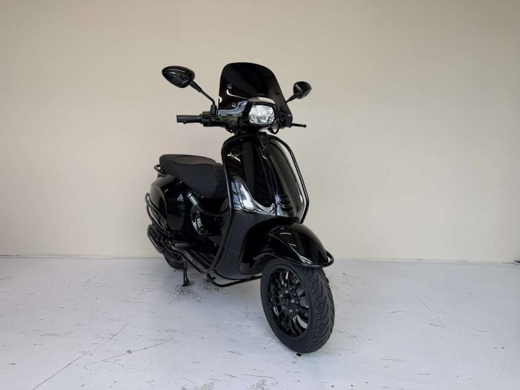 Vespa Sprint Brom 45km/h, Black on Black, BWJ 2019, Niet ingevuld, Gebruikt, Maximaal 45 km/u, Niet ingevuld