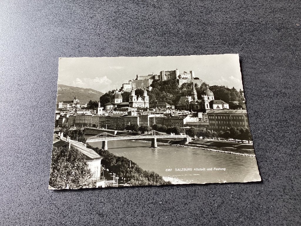 Salzburg., Verzenden, 1940 tot 1960, Gelopen, Oostenrijk