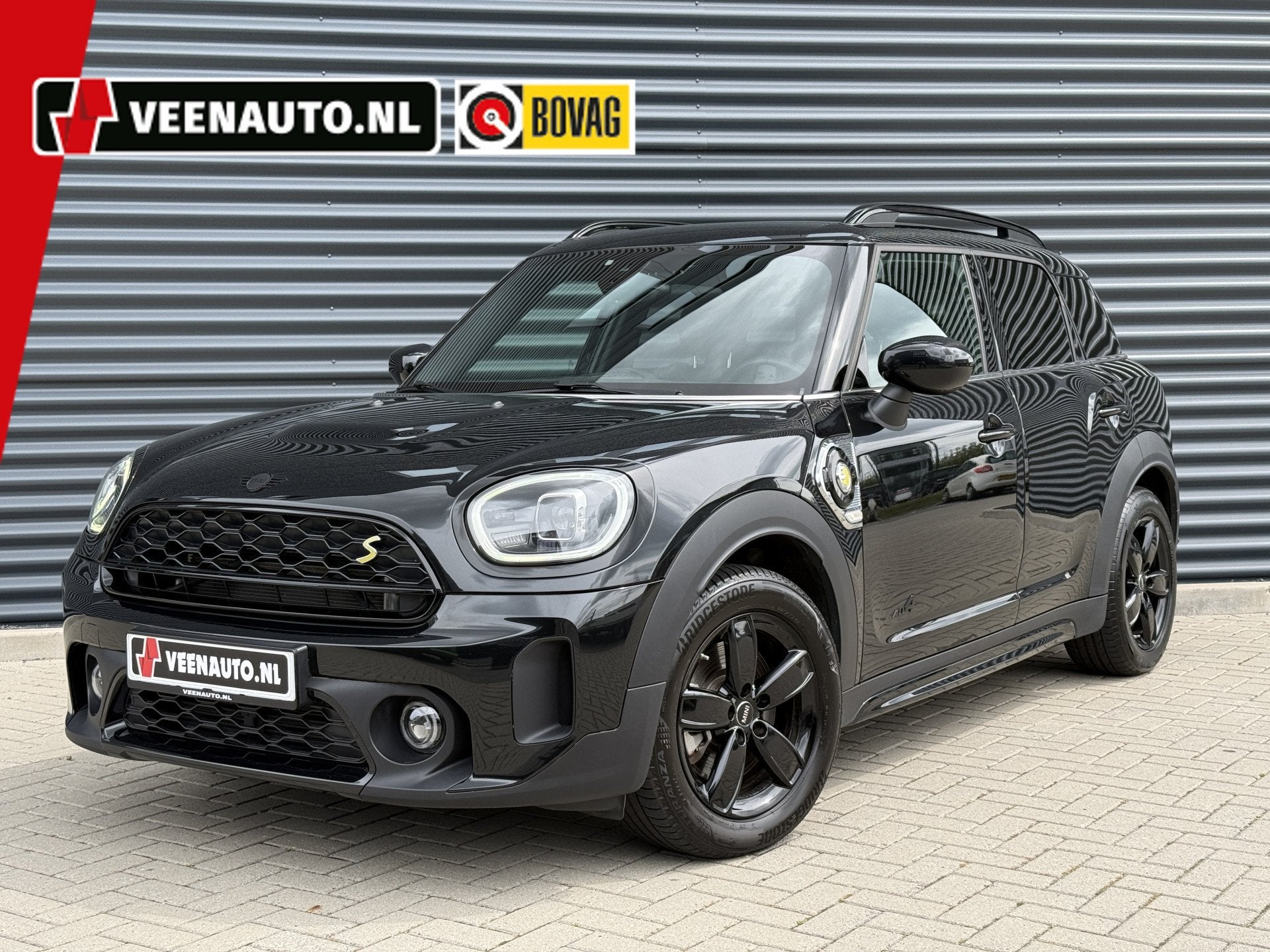 MINI Countryman 2.0 Cooper SE ALL4 Leder/Camera/Apple, Auto's, Automaat, Gebruikt, Zwart, Countryman