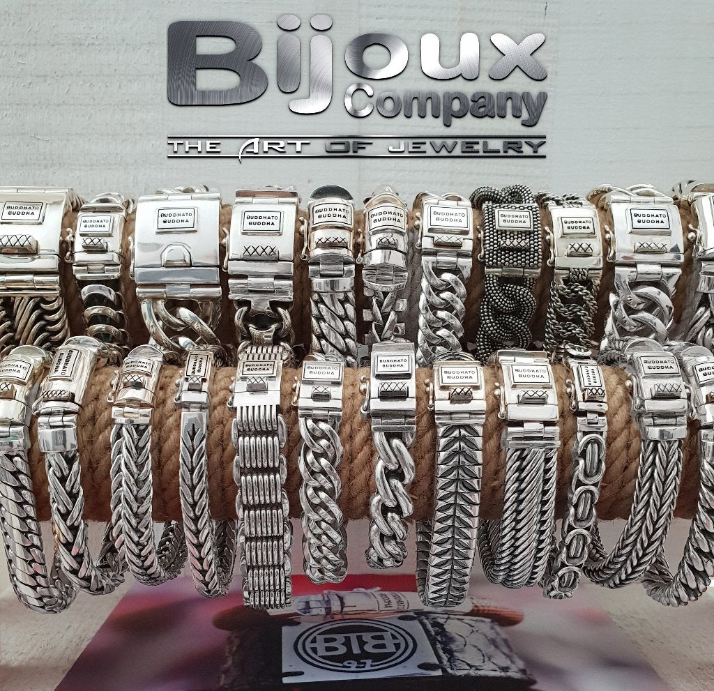 Buddha to Buddha & Z3UZ zilveren armbanden met hoge korting, Ophalen of Verzenden, Nieuw, Zilver, Zilver