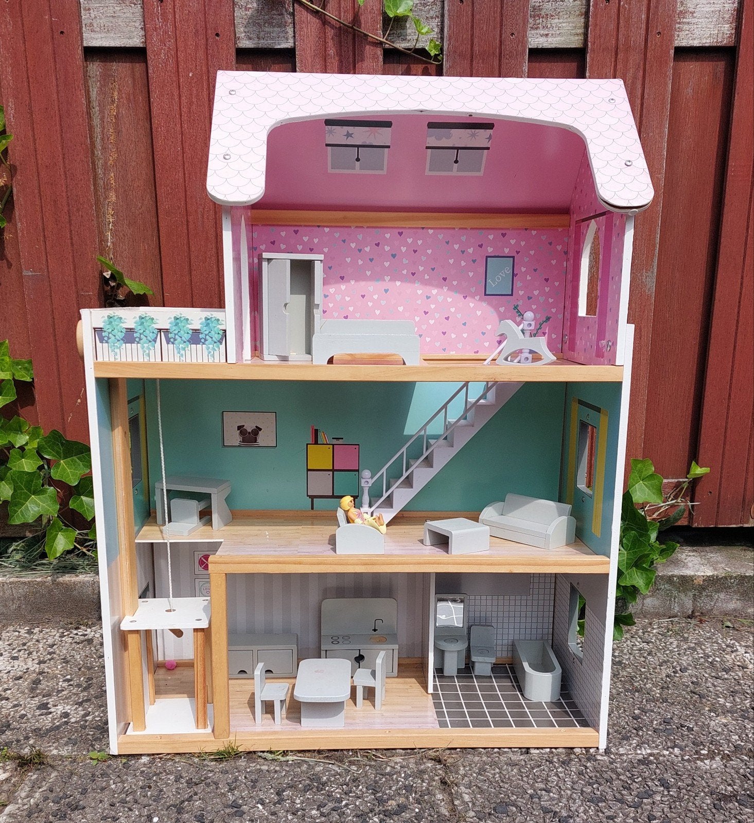 Poppenhuis, Ophalen, Gebruikt, Poppenhuis