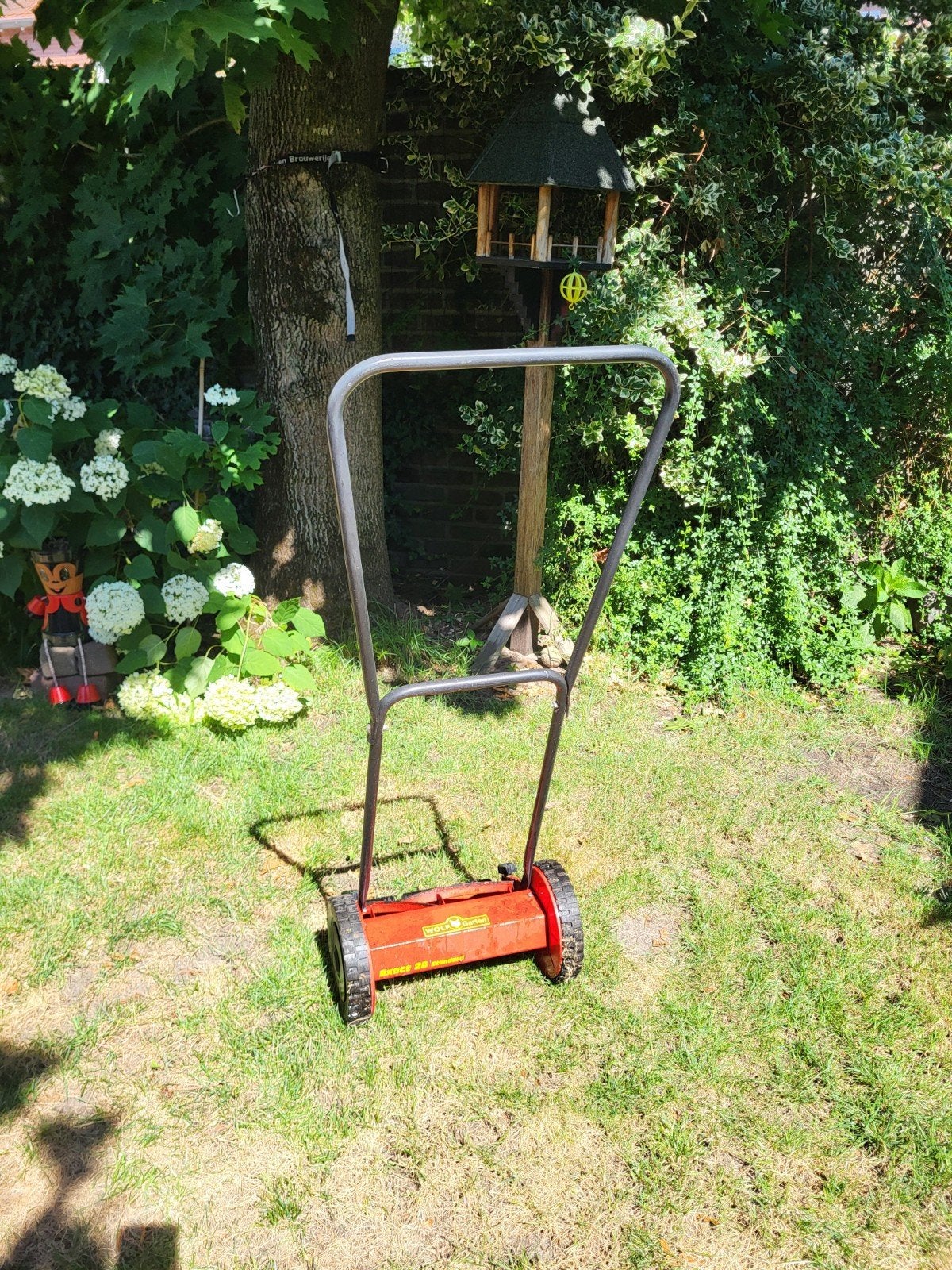 Wolf Garten Exact 28 Standard Handgrasmaaier, Ophalen, Handgrasmaaier, Minder dan 30 cm, Kooimesmaaier