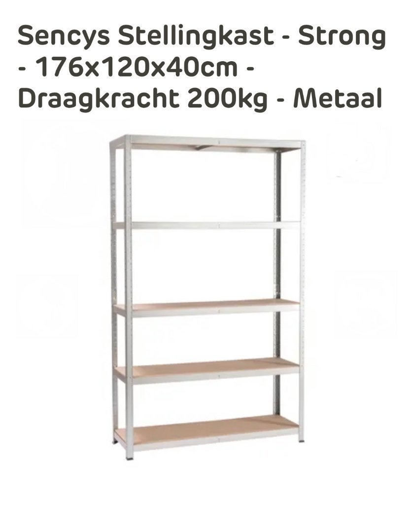 stellingkast, Ophalen, Zo goed als nieuw