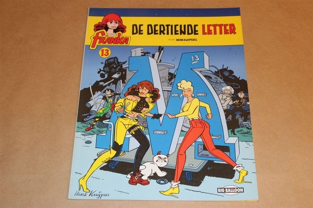 Franka - De dertiende letter, Boeken, Stripboeken, Eén stripboek, Ophalen of Verzenden, Zo goed als nieuw
