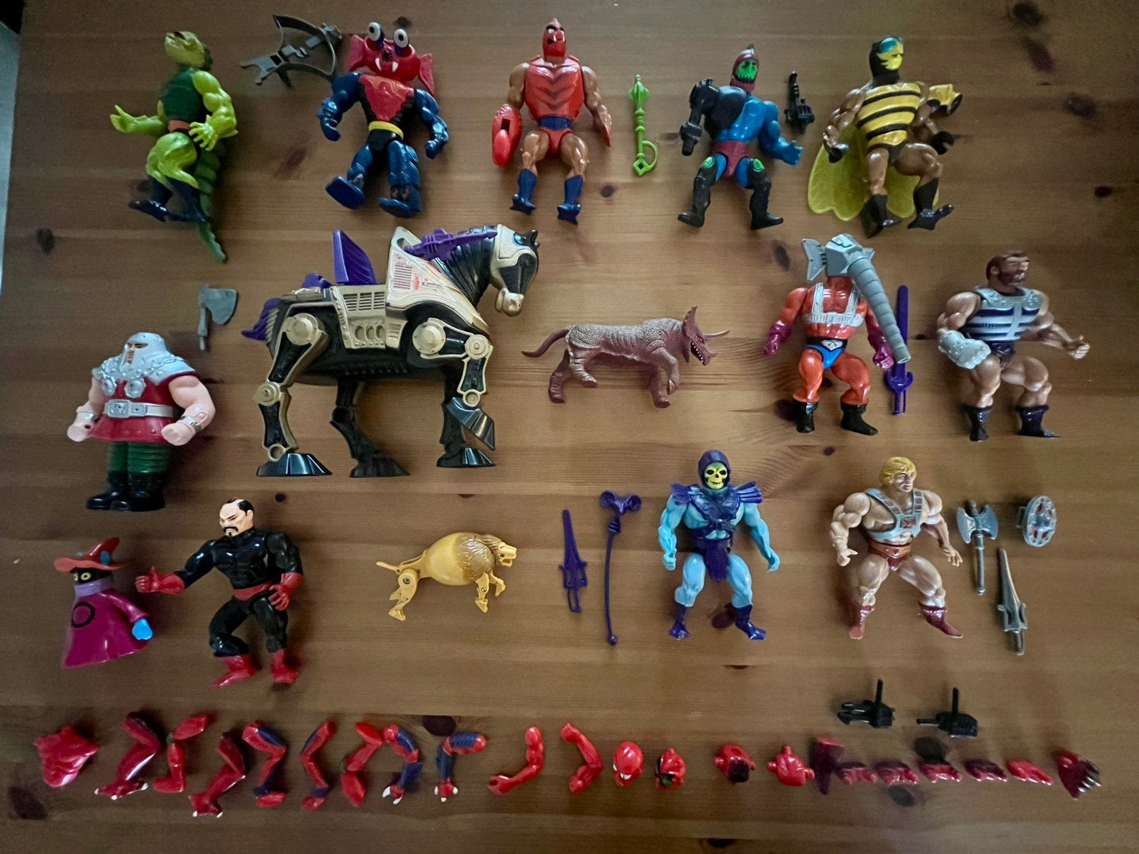 Vintage masters of the universe he-man motu, Ophalen of Verzenden, Gebruikt