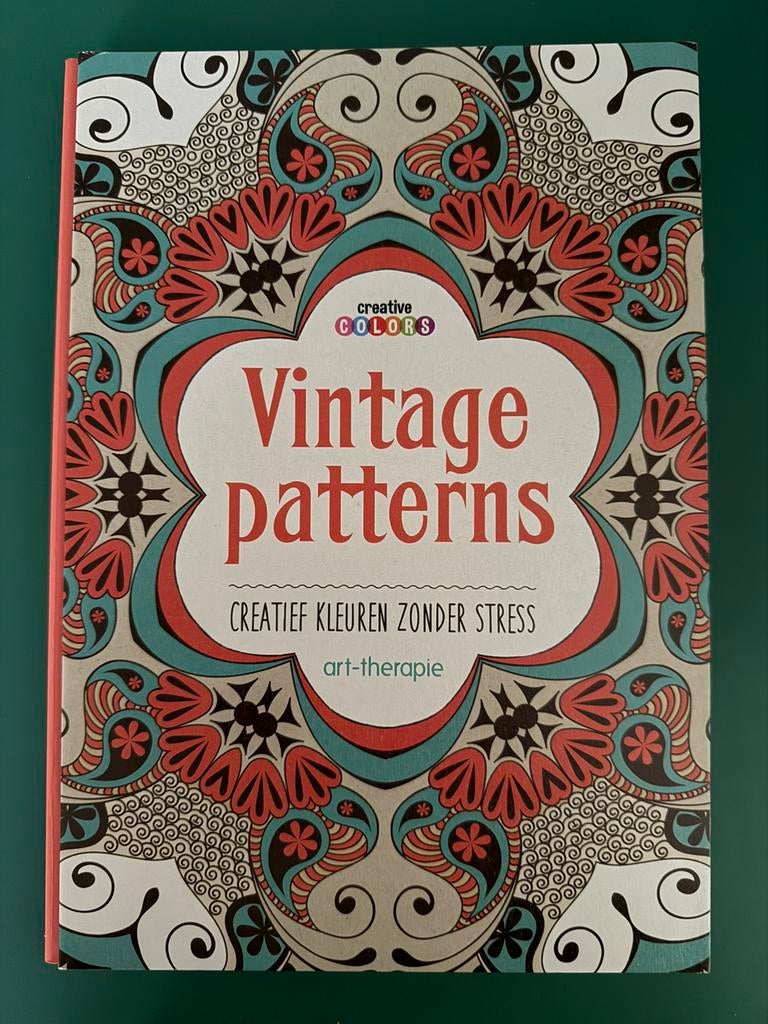 Kleurboek Vintage patterns - NIEUW BOEK, Ophalen of Verzenden, Zo goed als nieuw