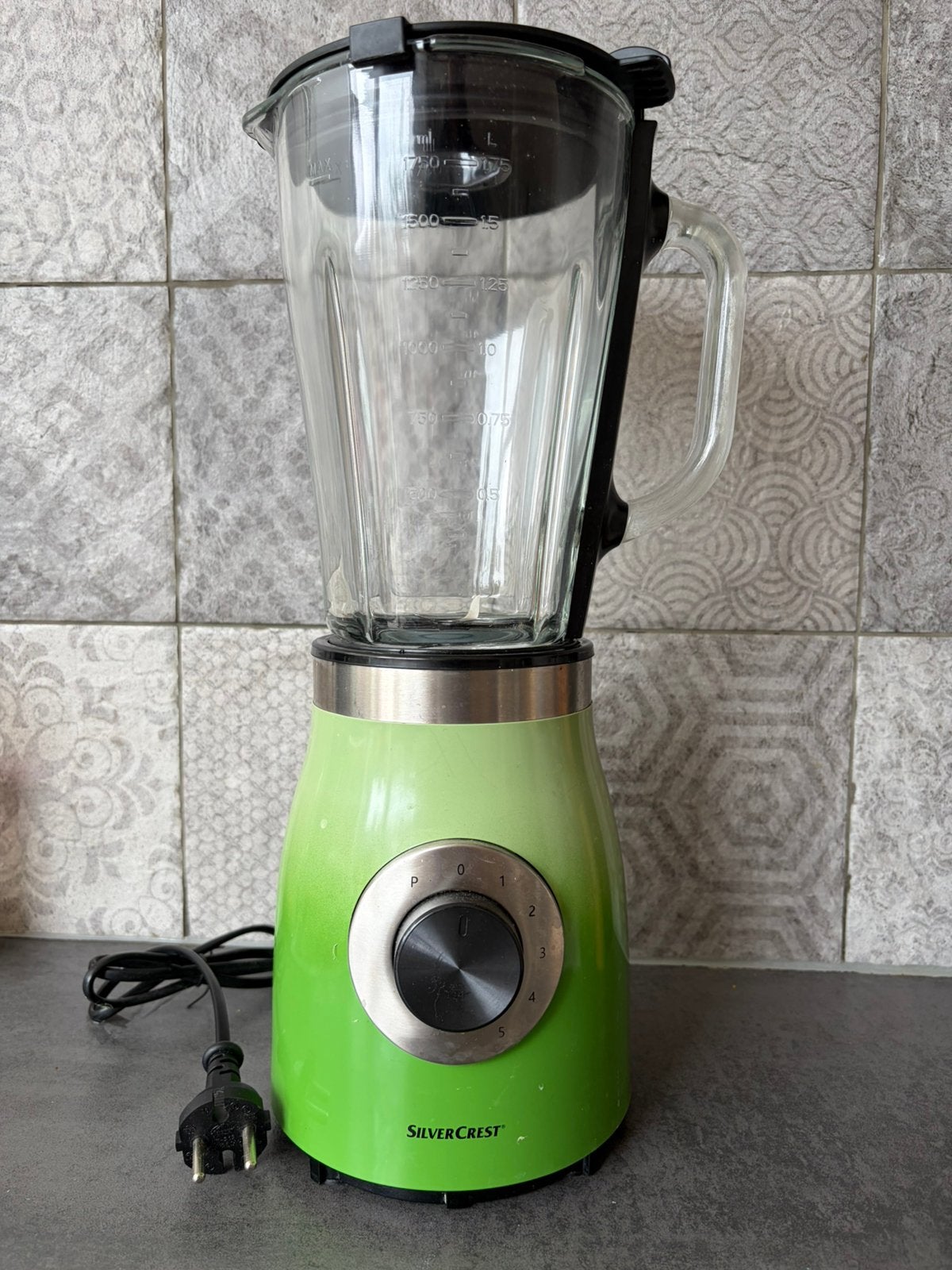 Groene Silvercrest blender, Ophalen of Verzenden, Zo goed als nieuw