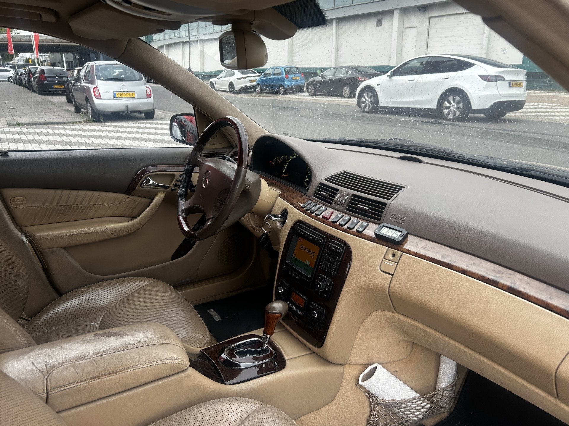 Mercedes-Benz S-Klasse 430 APK TOT 01-05-2027 | Luchtvering, Automaat, Achterwielaandrijving, Automatische klimaatregeling, Zwart