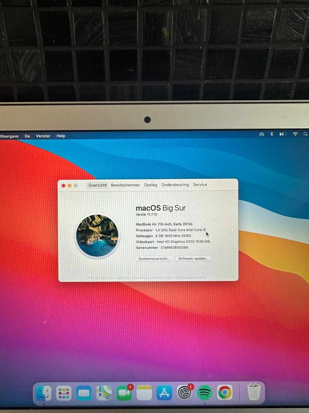 Foto 6 van Macbook air 13 inch 2013