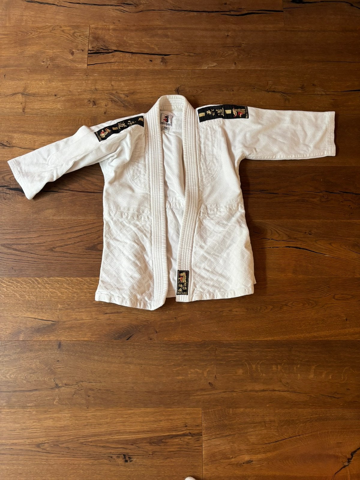 Judojas merk Matsuru, maat 150, Maat XS of kleiner, Ophalen of Verzenden, Zo goed als nieuw, Judo