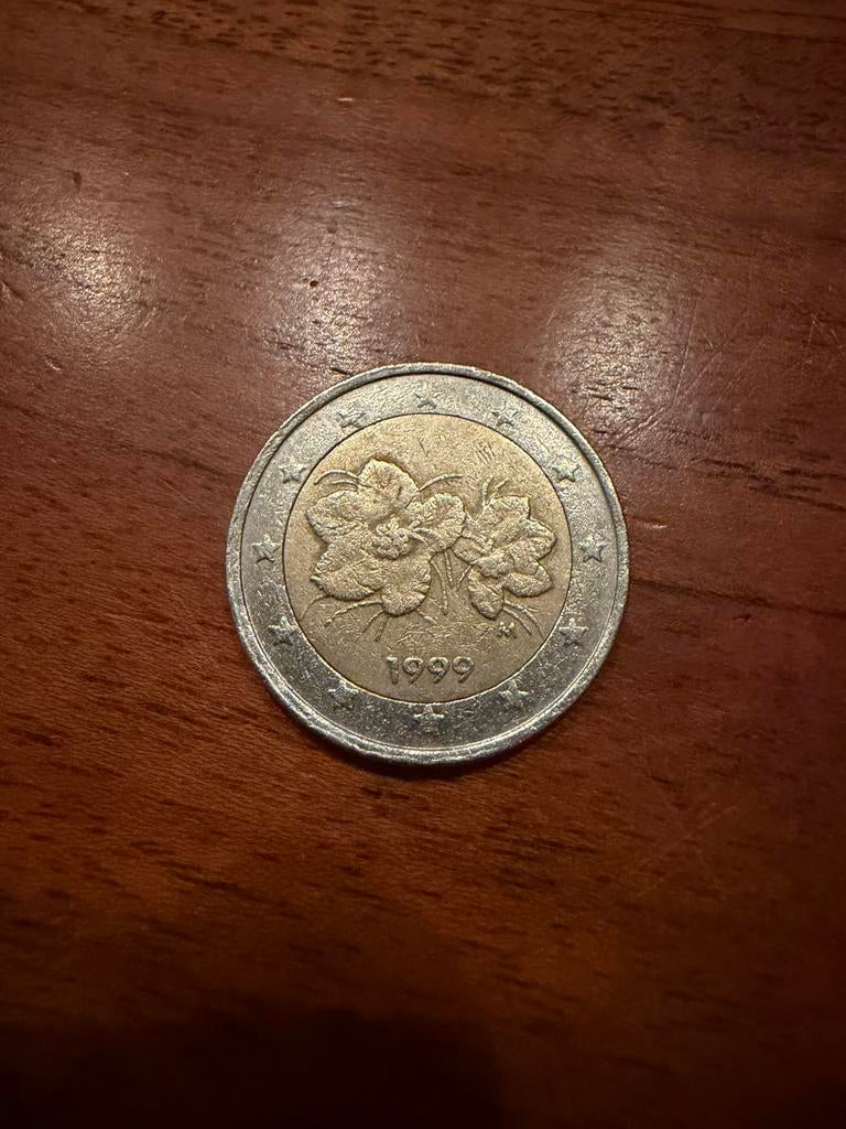 2 euromunt finland 1999, Postzegels en Munten, Munten | Europa | Euromunten, Ophalen of Verzenden, Finland, 2 euro
