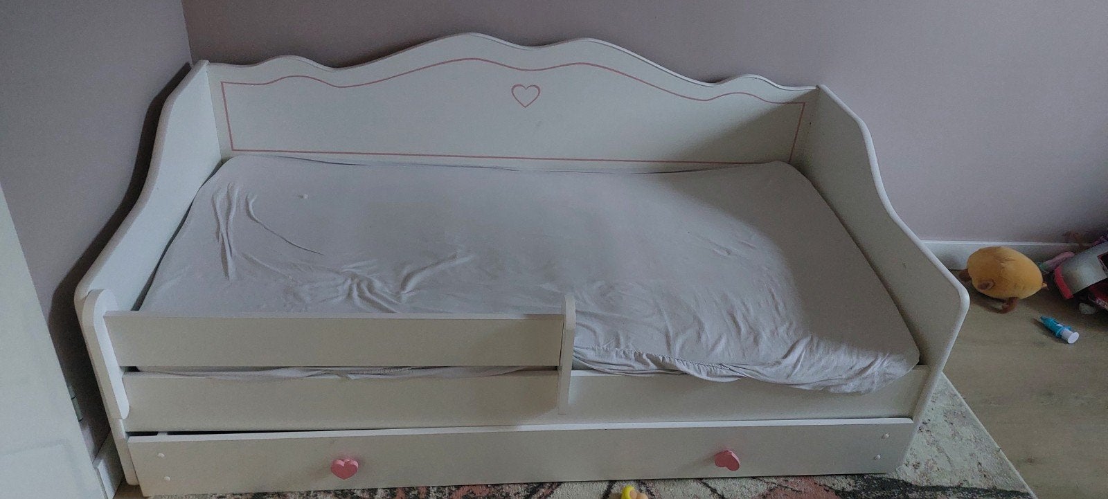 Leuk kinderbed, Ophalen, Gebruikt, 180 cm of meer, 85 tot 100 cm