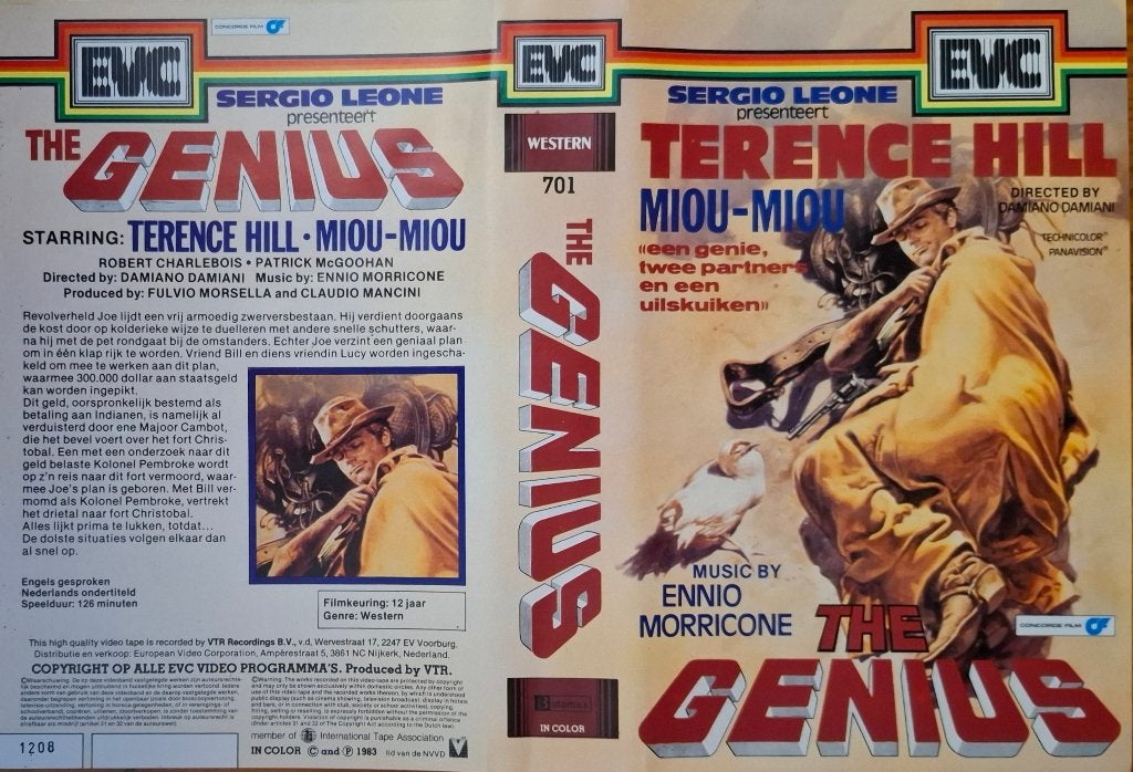 The Genius - Betamax - EVC1437, Cd's en Dvd's, Engels, Alle leeftijden, Betamax, Ophalen of Verzenden