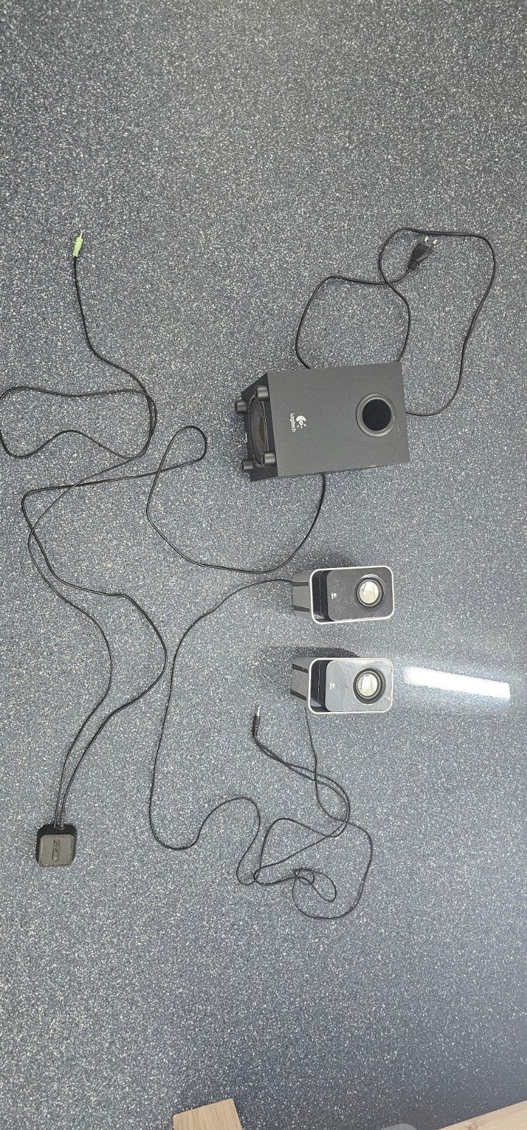 Logitech 2.1 Speakerset met Subwoofer, Audio, Tv en Foto, Luidsprekers, Gebruikt, Minder dan 60 watt, Ophalen of Verzenden