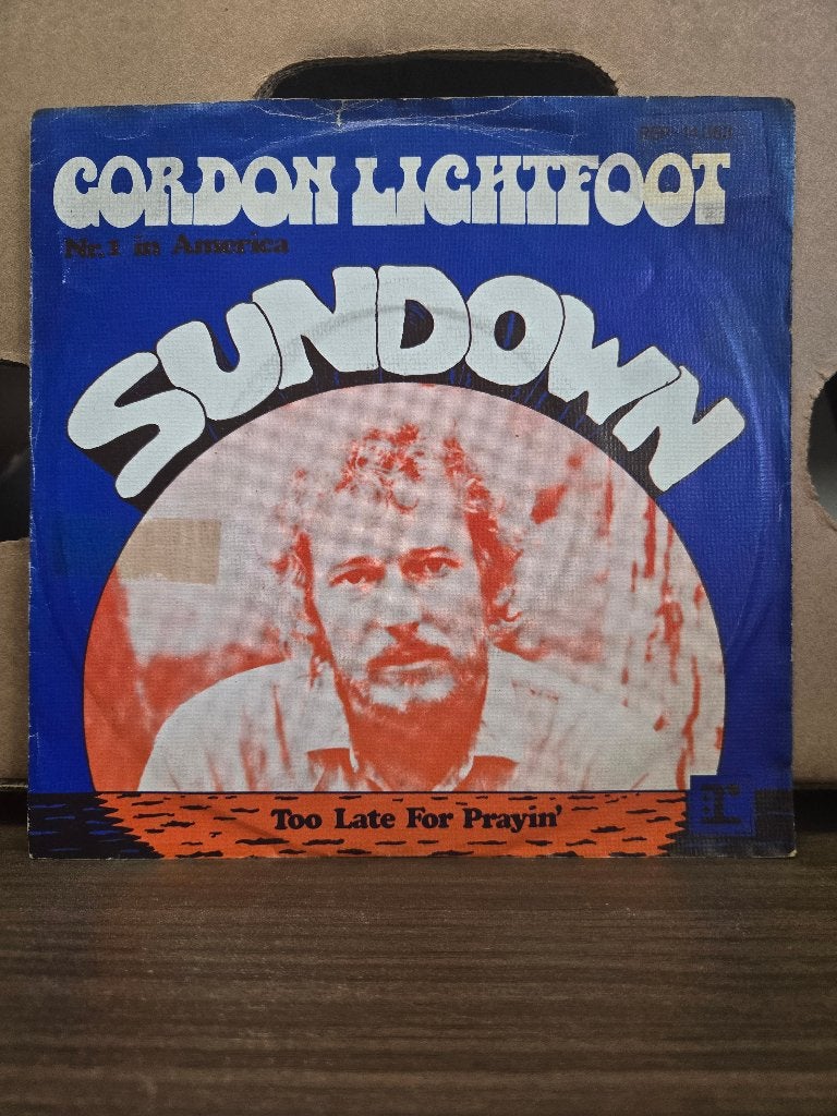 Gordon Lightfoot - Sundown, Fotohoes, Ophalen of Verzenden, Zo goed als nieuw, Pop