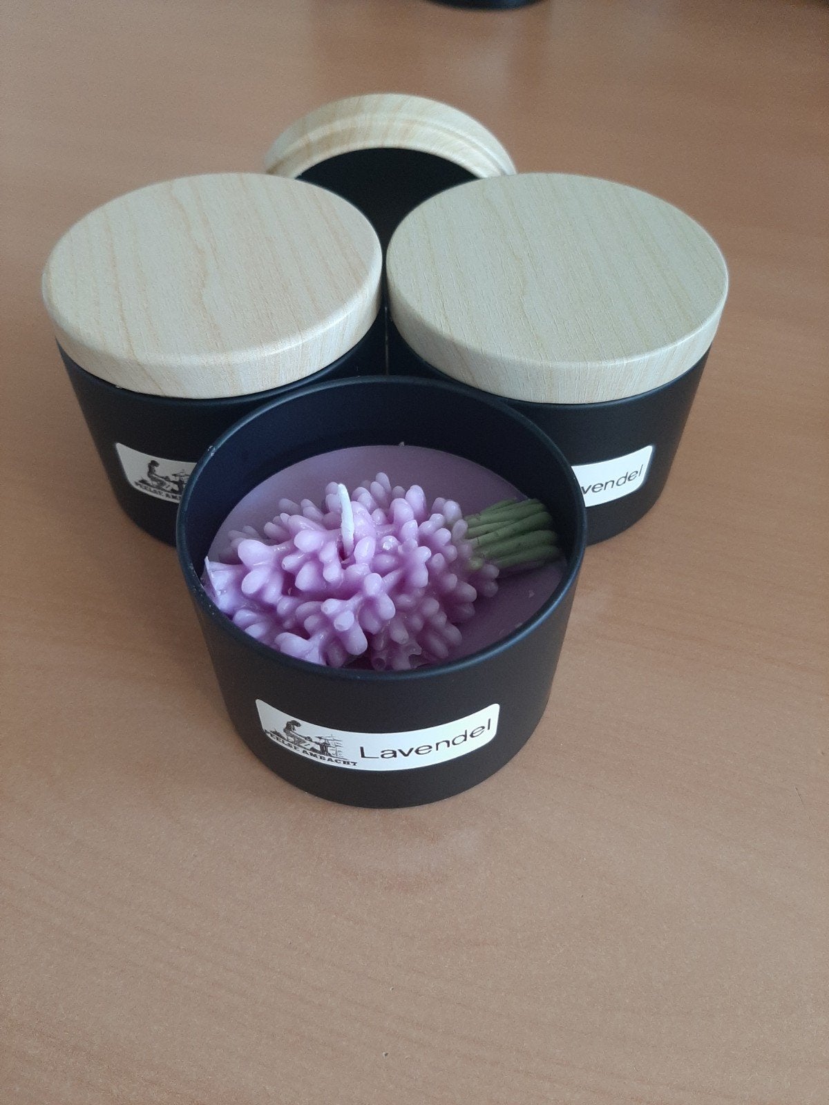 Geurkaars in blik - Lavendel, Ophalen of Verzenden, Nieuw, Kaars