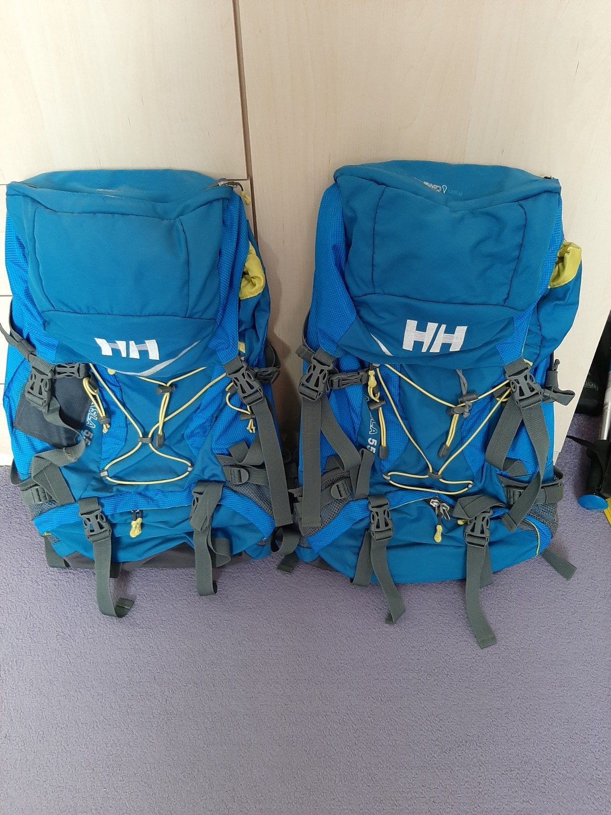 Trekking rugzak 55 liter, Ophalen, Zo goed als nieuw, Rugzak