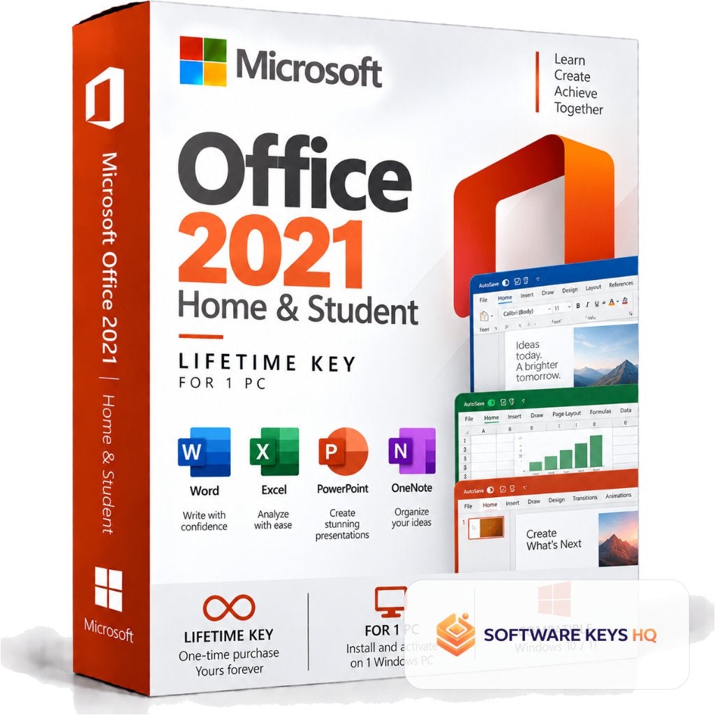 Office 2021 Home & Student Licentie Key - Levenslang, Ophalen of Verzenden, Outlook