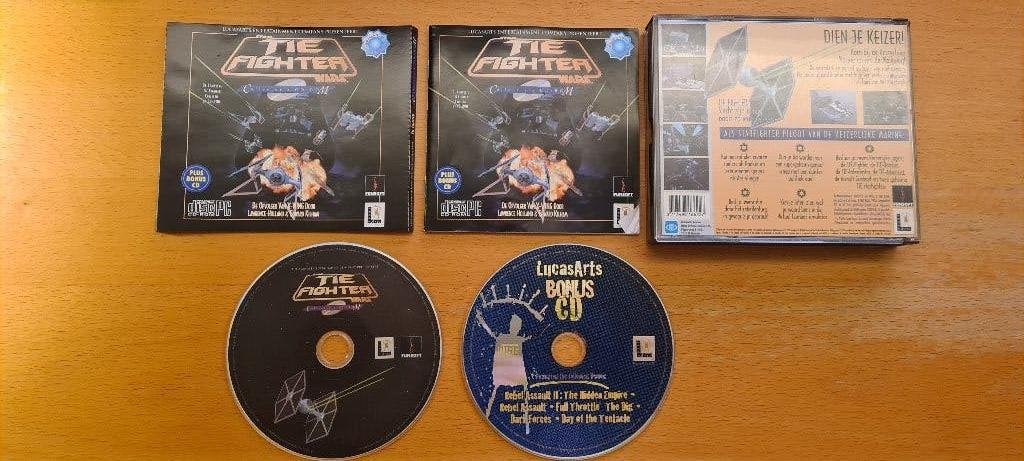 Star Wars TIE Fighter Collector’s CD-ROM PC – NL versie, Ophalen of Verzenden, Zo goed als nieuw, Spel