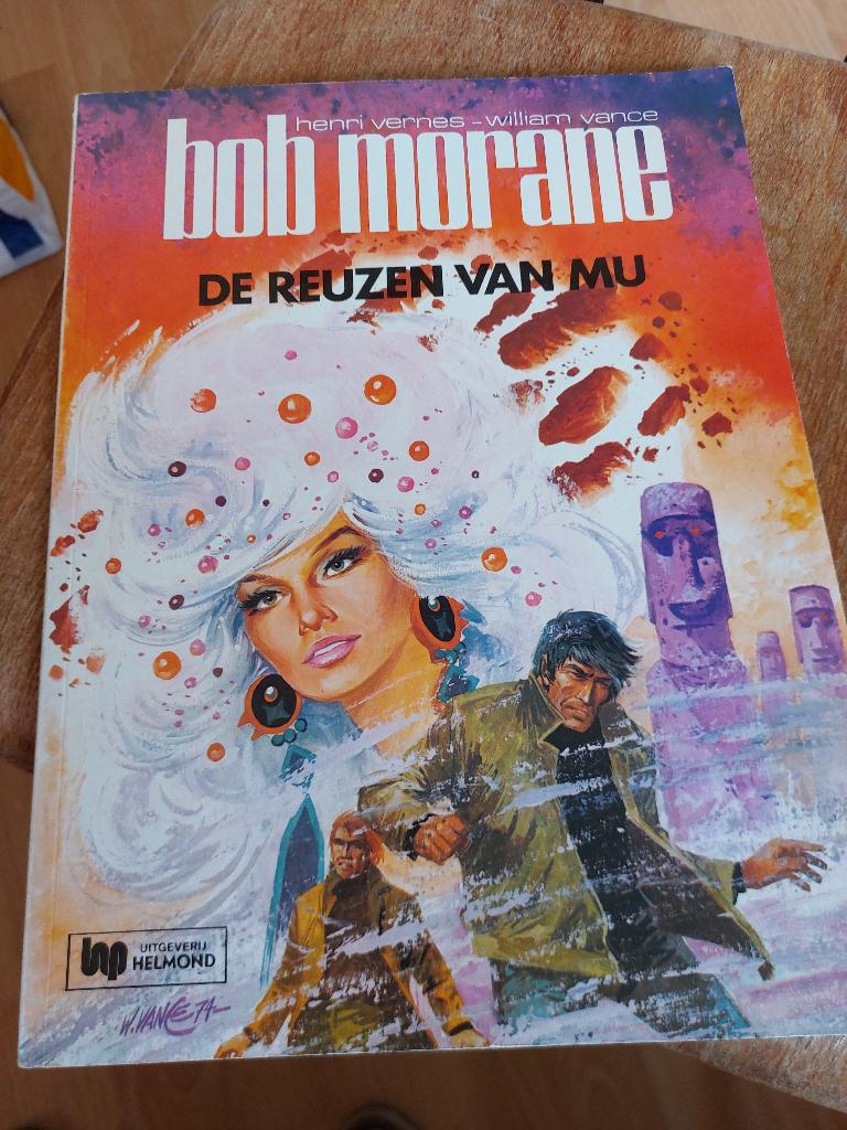 Bob Morane, de reuzen van Mu, Eén stripboek, Ophalen of Verzenden
