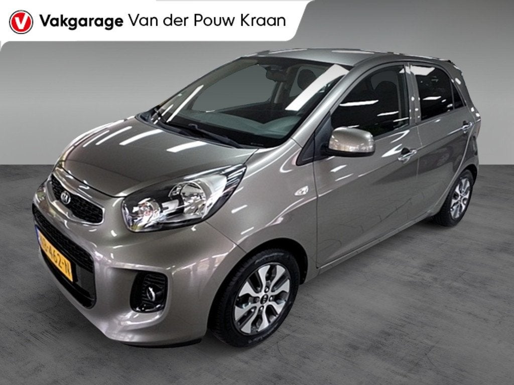 Kia Picanto 1.0 CVVT Navigator / Camera / Airco / Navigatie, 12 maanden, Stof, Gebruikt, 4 stoelen