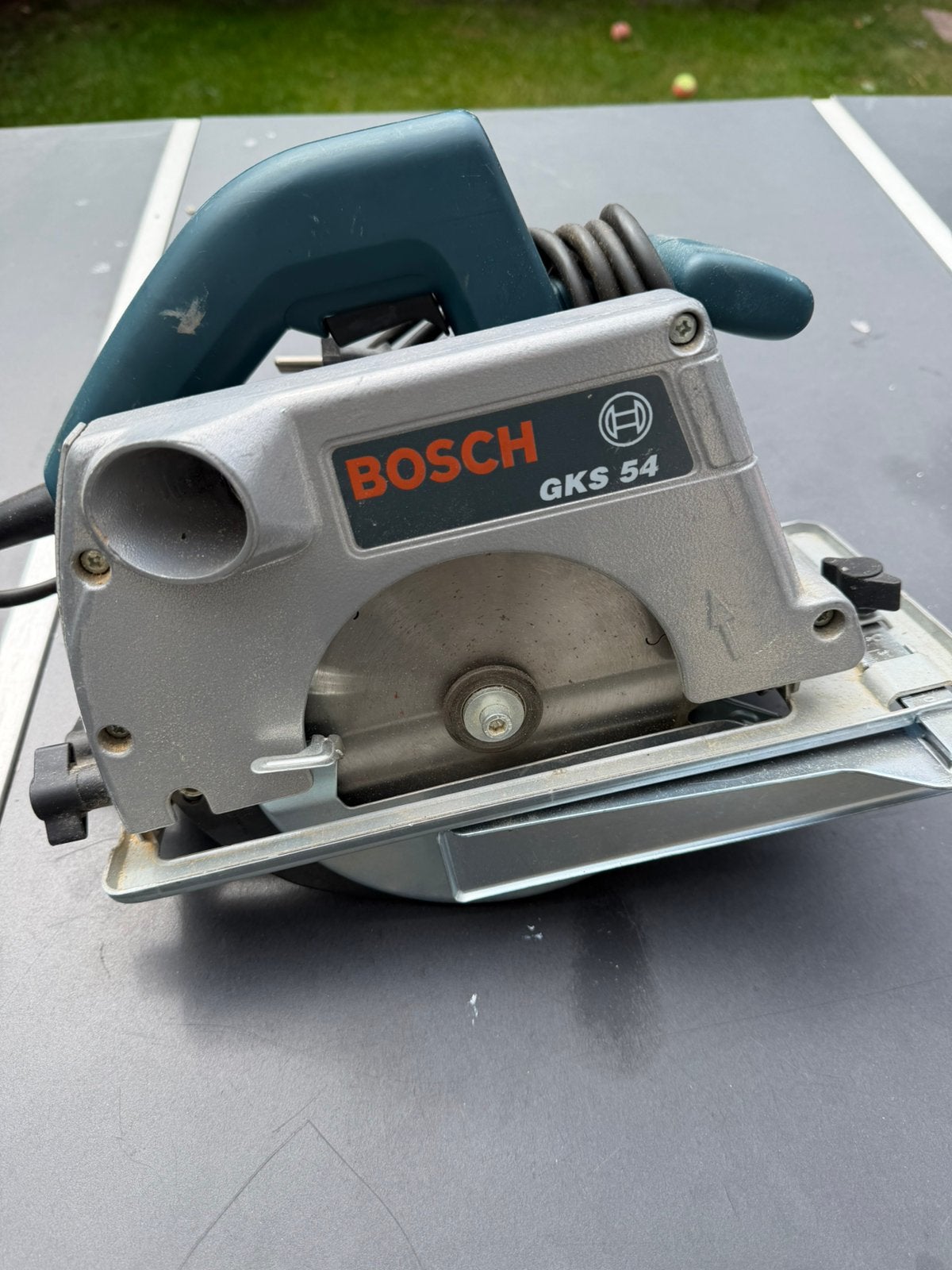 Bosch gks 54 handcirkelzaag, Cirkelzaag, Ophalen of Verzenden, Zo goed als nieuw, 30 tot 70 mm