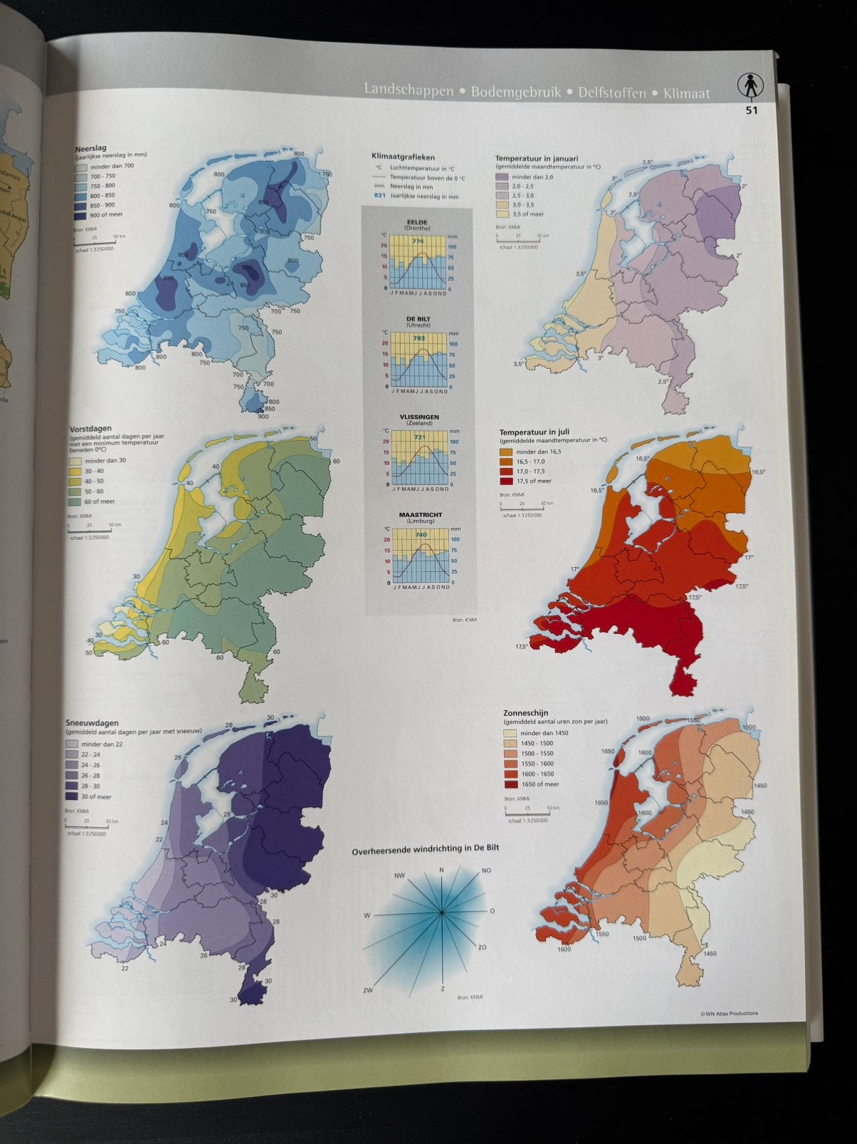 Atlas - de Wereld Bosatlas - 450 pagina’s kaarten, satteliet, Bosatlas, 2000 tot heden, Ophalen of Verzenden, Zo goed als nieuw