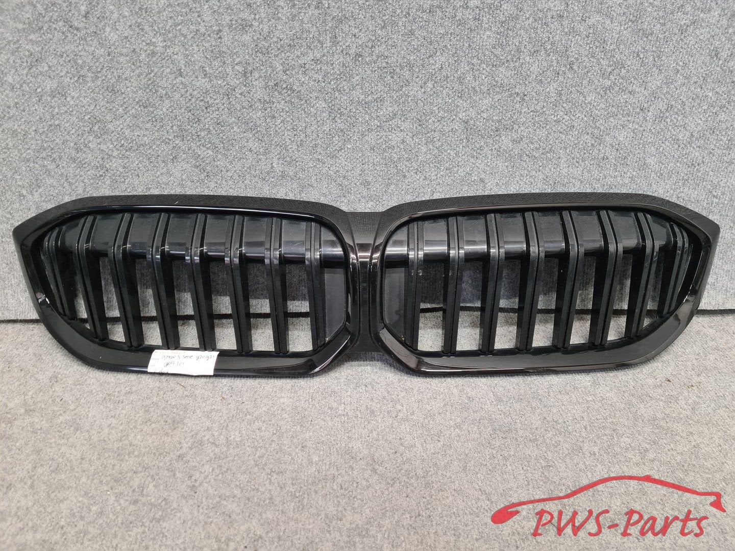 BMW 3-SERIE G20 G21 LCI ZWART GRILL ORIGINEEL, Gebruikt, -, -, Ophalen of Verzenden