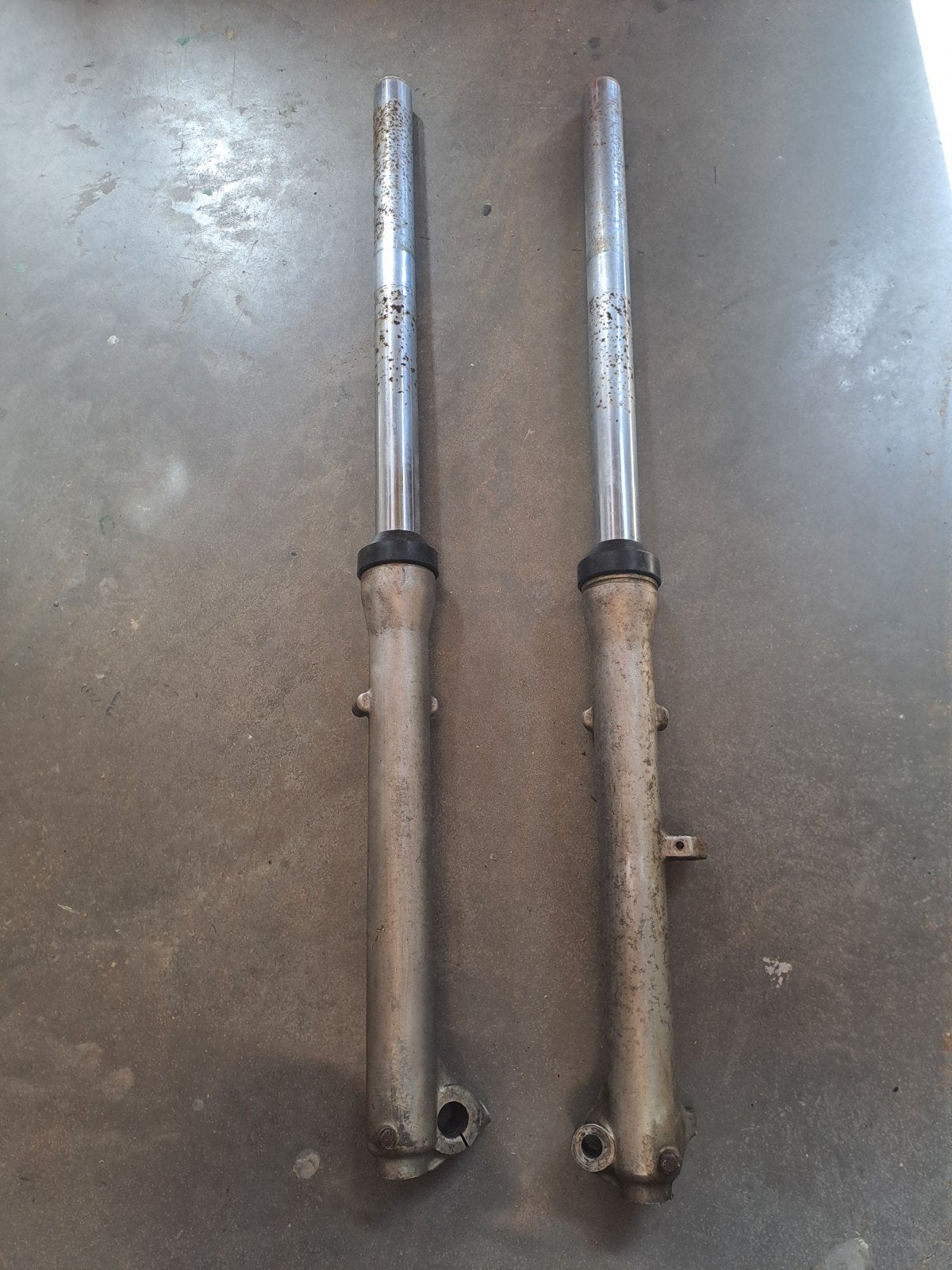 Honda xl250s voorfork poten, Ophalen of Verzenden