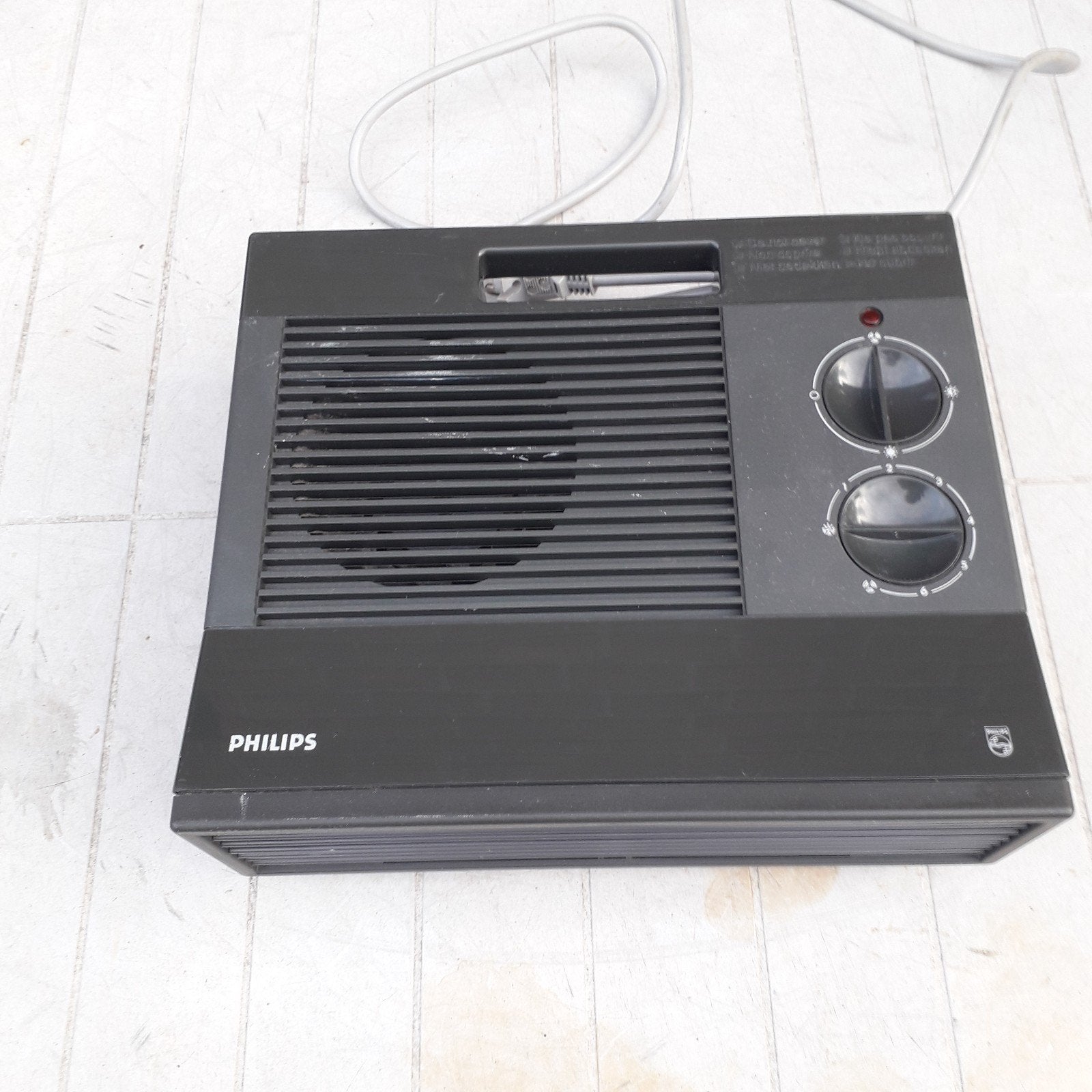 Vintage Philips HD3344 A Ventilator Kacheltje, Ophalen