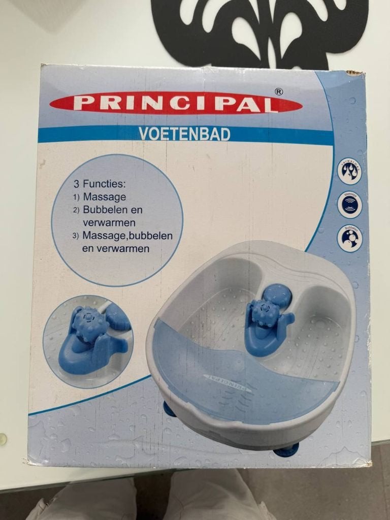 Voetenbad met Massage, bubbelen en verwarmfunctie, Ophalen of Verzenden, Nieuw, Hand- en Voetverzorging