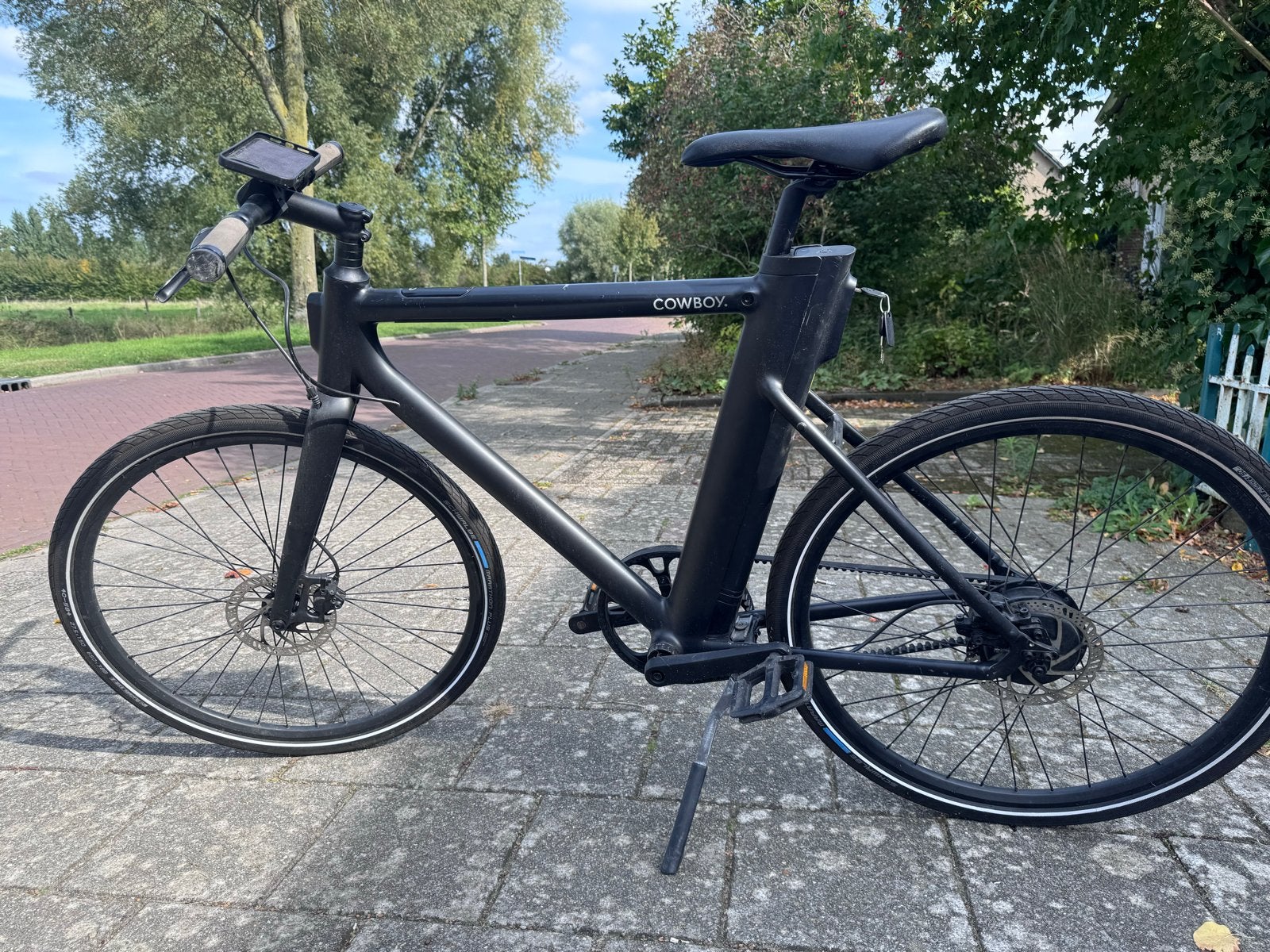 Cowboy 1 elektrische fiets - Stijlvol en functioneel, Gebruikt, Ophalen of Verzenden, 51 tot 55 cm, 30 tot 50 km per accu
