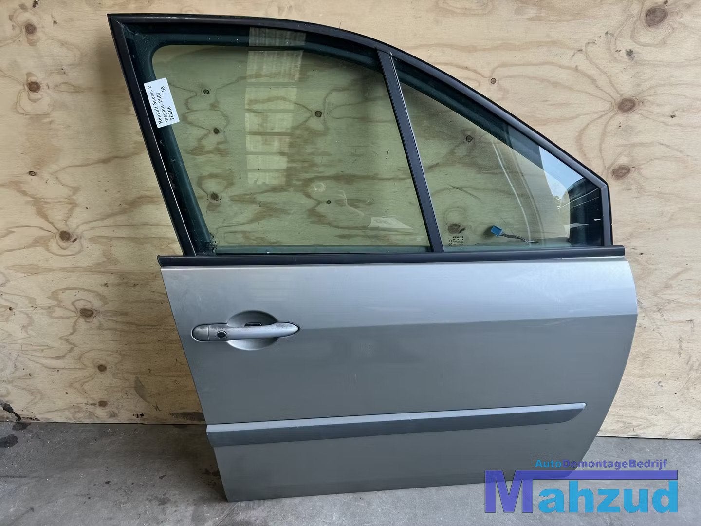 RENAULT SCENIC 2 TEC66 GRIJS rechts voor deur portier 2004-2, Renault Group, Gebruikt, Contact.group@renault.com, Ophalen of Verzenden