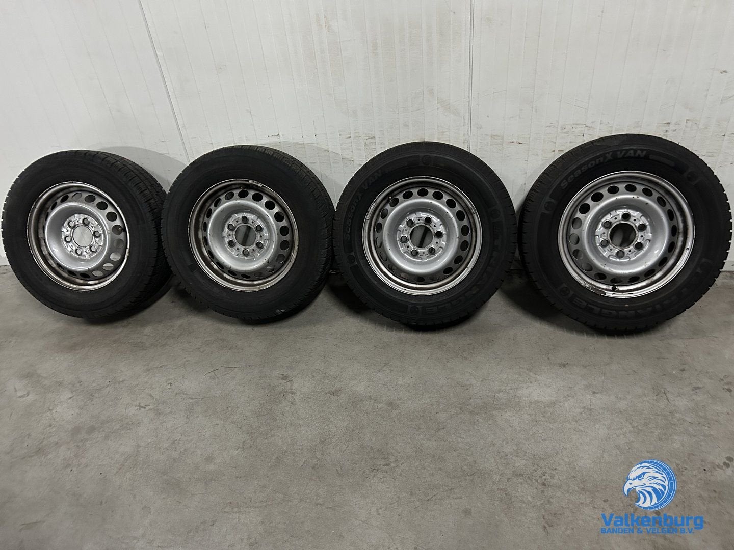 7-8mm! Originele Mercedes Sprinter B907 B910 16 inch stalen, -, Banden en Velgen, Ophalen of Verzenden, All Season