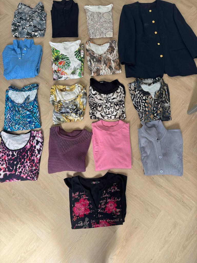Diverse Dameskleding Bundel maat 44 Tops, Truien & Jasje, Ophalen of Verzenden, Zo goed als nieuw, Maat 42/44 (L)