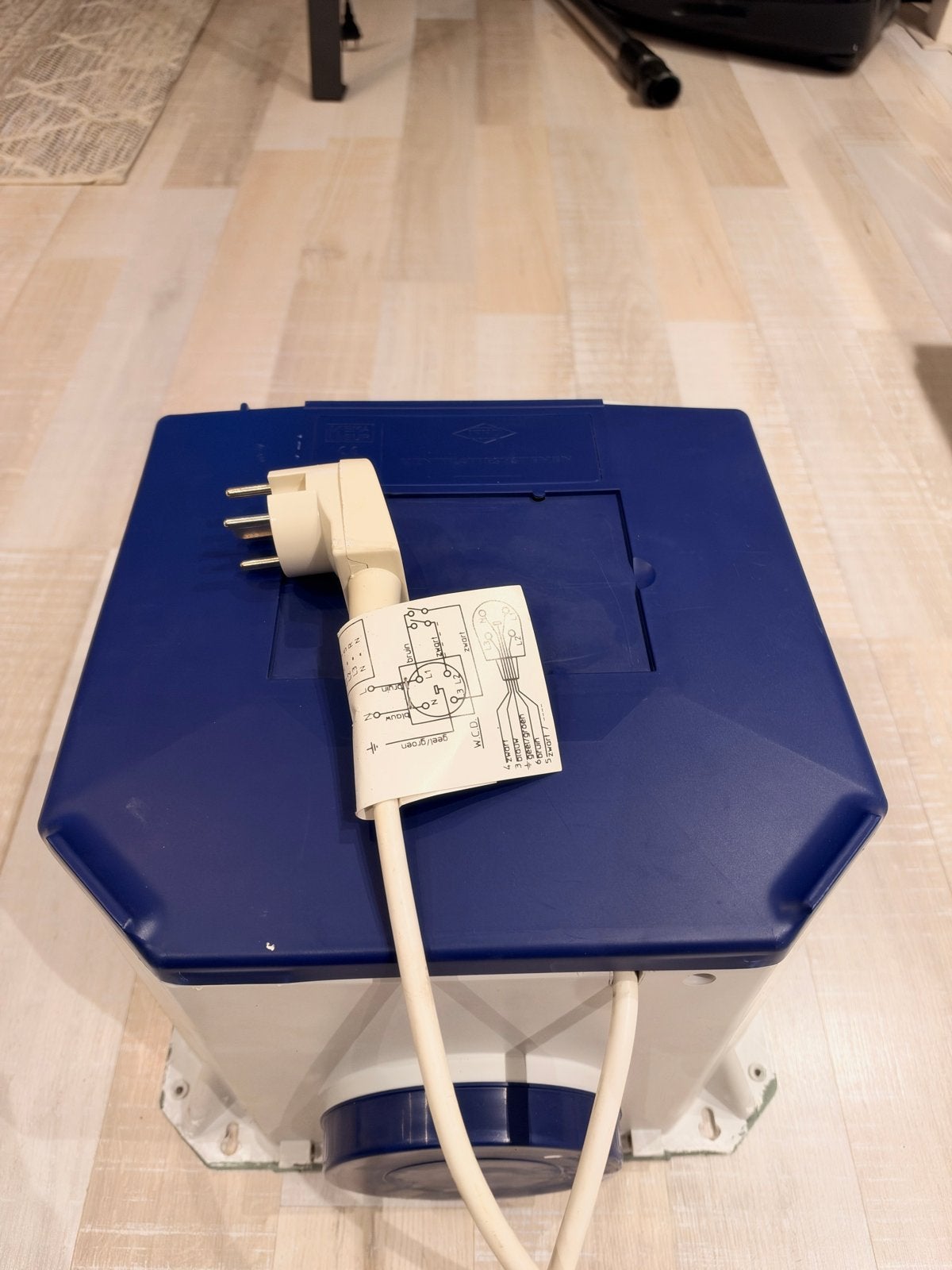 Itho CVE 66 Perilex mechanische ventilatiebox, Ophalen of Verzenden, Gebruikt, Afzuiger