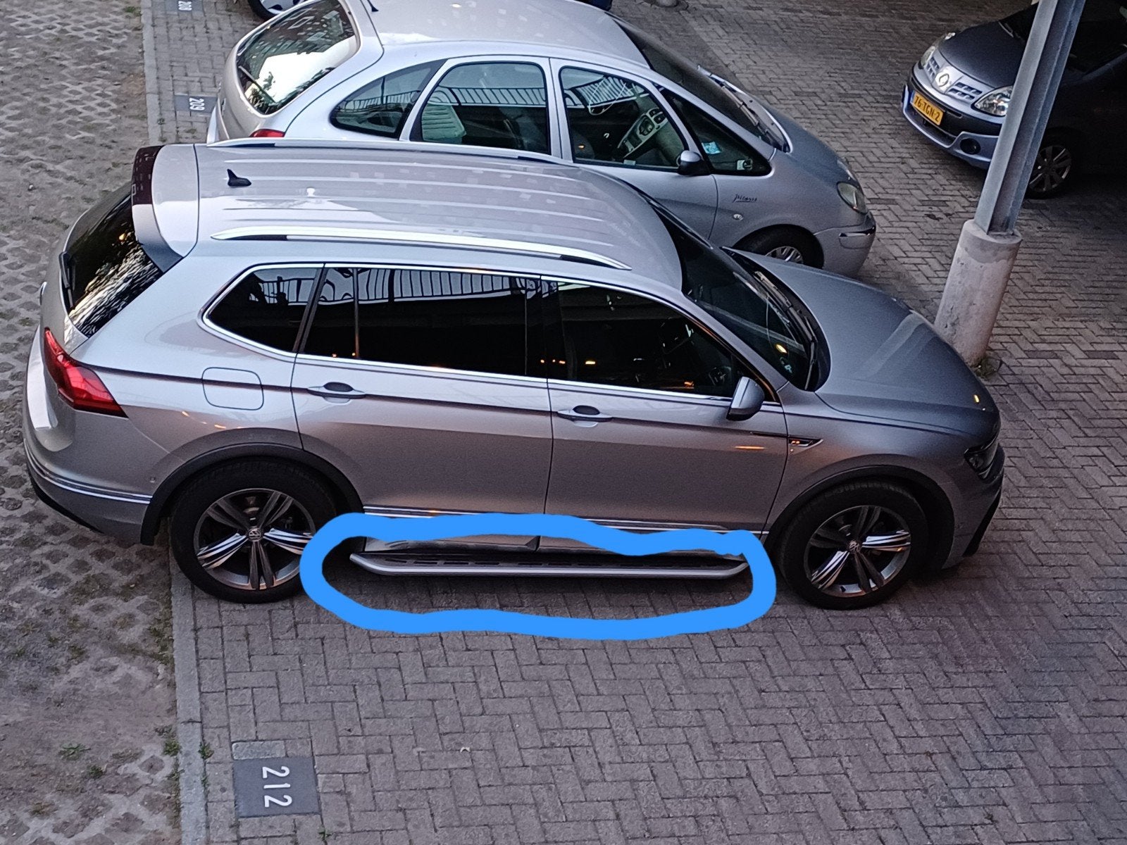 Treeplank tiguan allspace r line, Auto-onderdelen, Uitlaatsystemen, Ophalen of Verzenden
