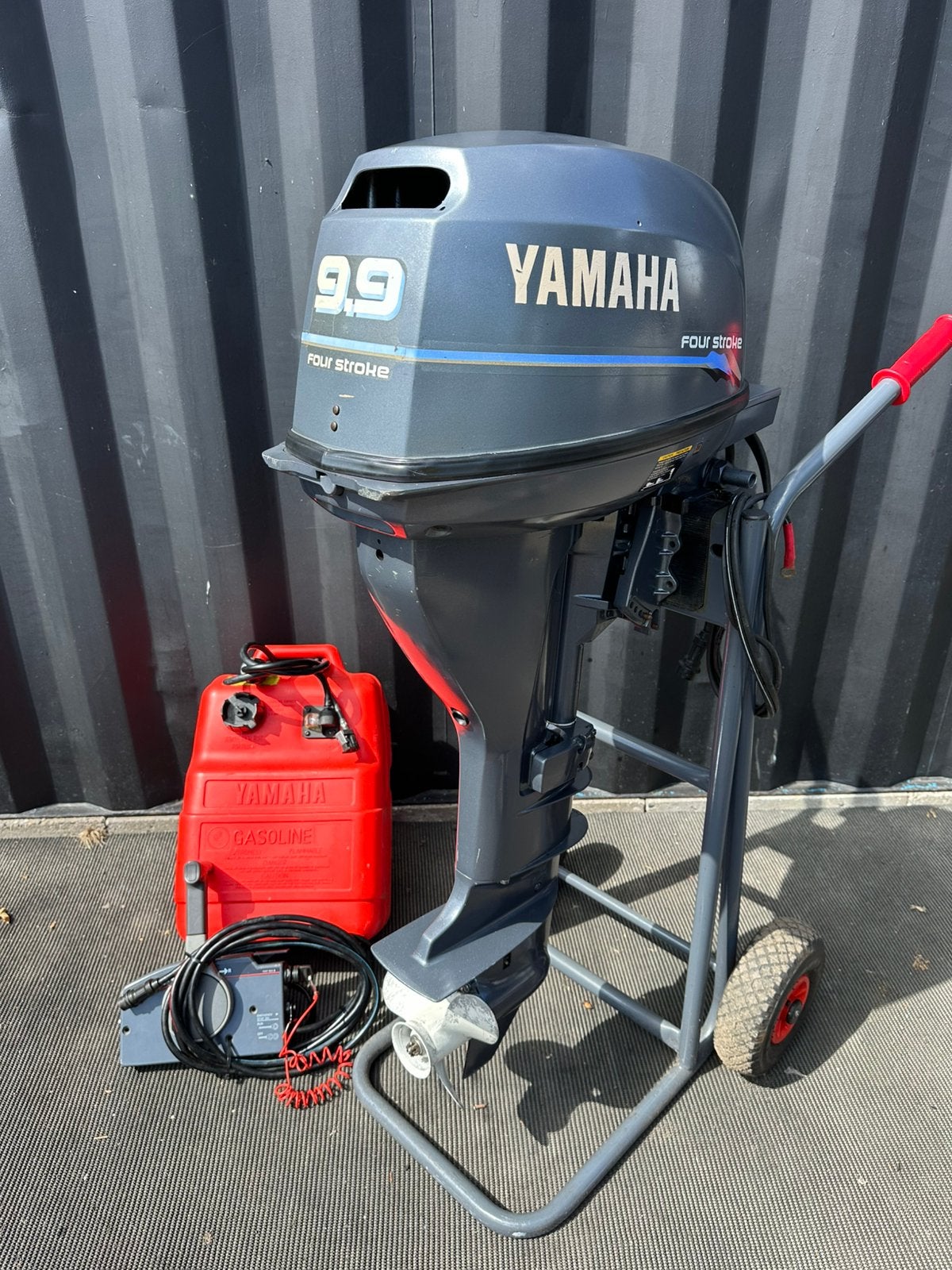 Yamaha 9.9 / 15 pk Four Stroke, Ophalen, 10 tot 30 pk, Gebruikt, Benzine