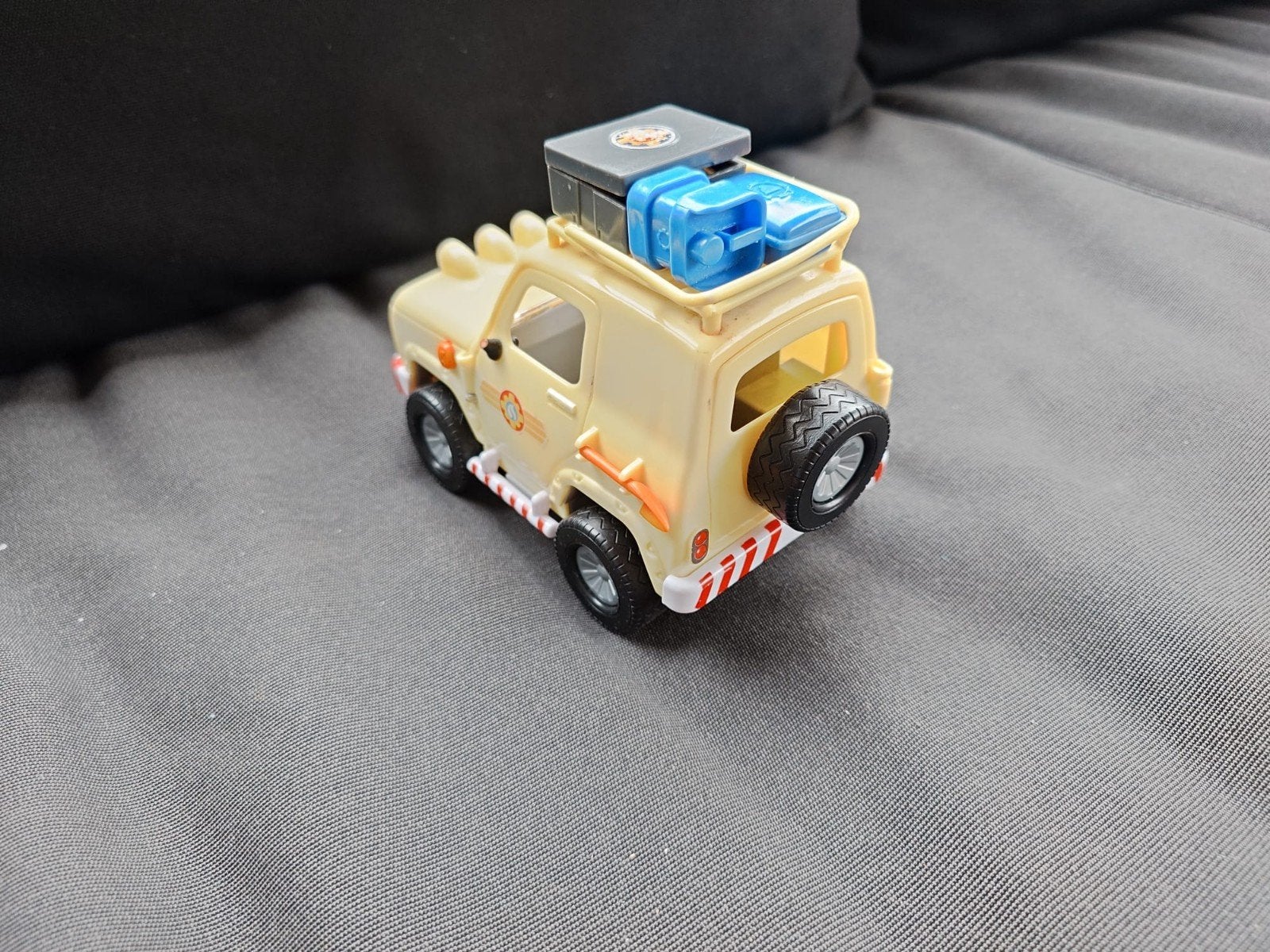 Brandweerman Sam Jeep (zonder poppetje), Kinderen en Baby's, Ophalen of Verzenden, Gebruikt