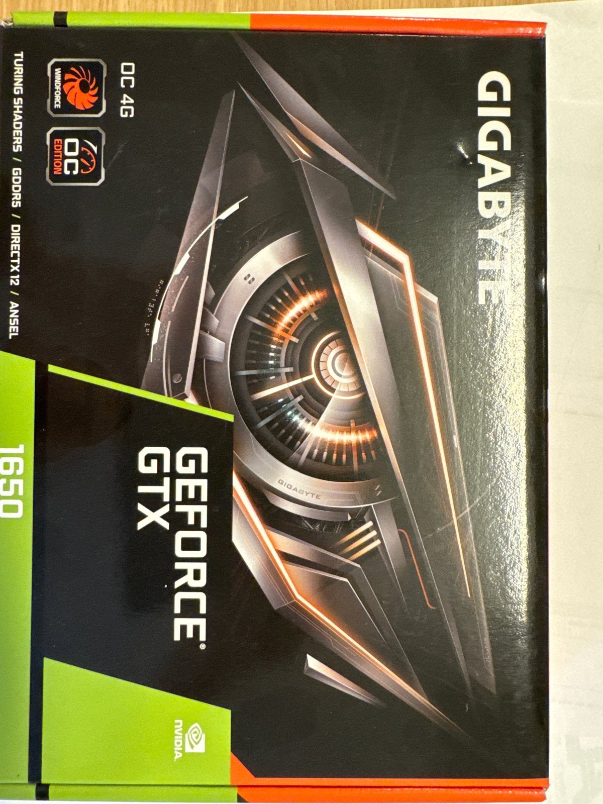Gigabyte GeForce GTX 1650 OC 4G Grafische Kaart, Computers en Software, Videokaarten, PCI-Express 3, HDMI, Ophalen of Verzenden