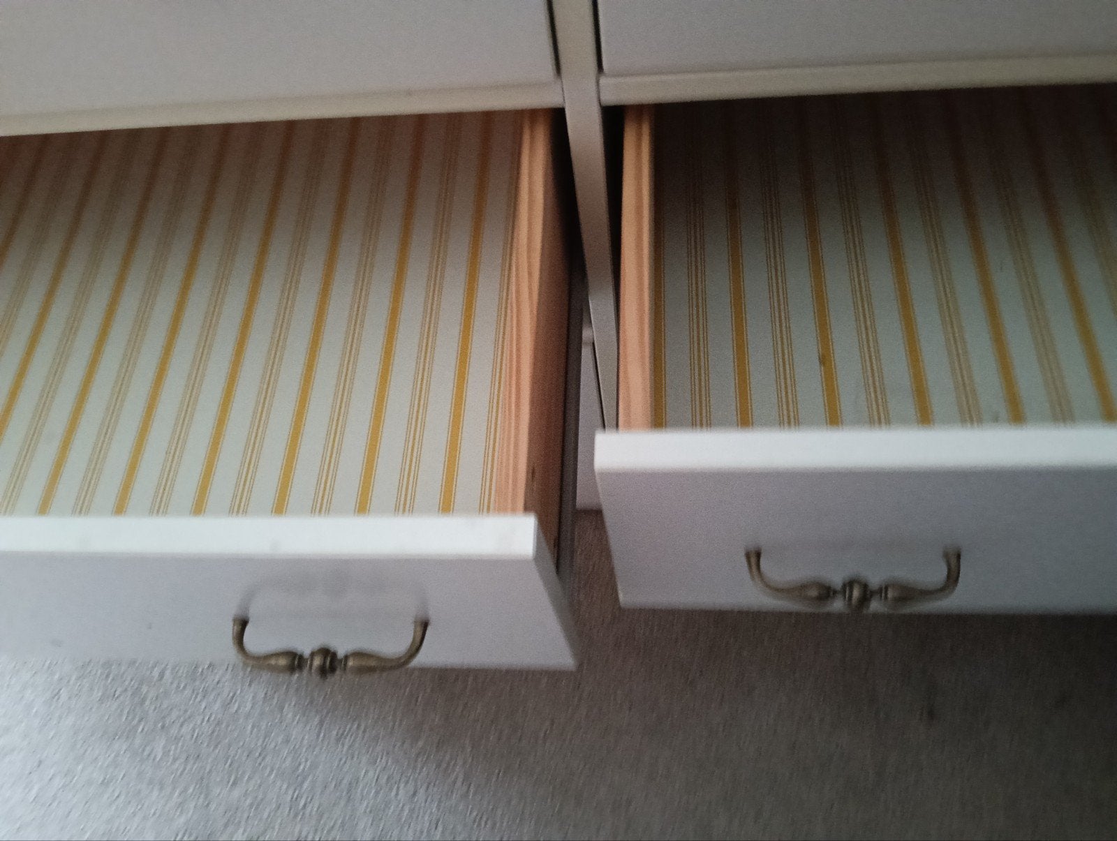 dressoir met 6 laden. kleur wit., Huis en Inrichting, Ophalen, 25 tot 50 cm