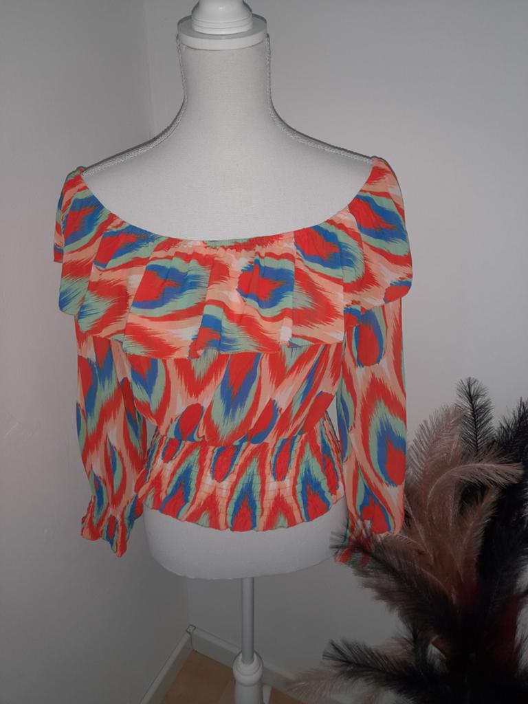 Leuke Blouse/ Top maat M/L van New Collection Nieuw!, Overige kleuren, Nieuw, Ophalen of Verzenden, Korte mouw