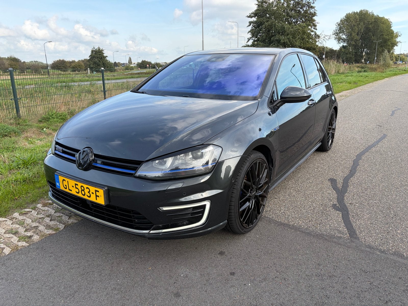 Volkswagen Golf 1.4 TSI Phev 150KW GTE 5D 2015 Grijs, Auto's, 4 cilinders, 1395 cc, 1499 kg, 149 pk