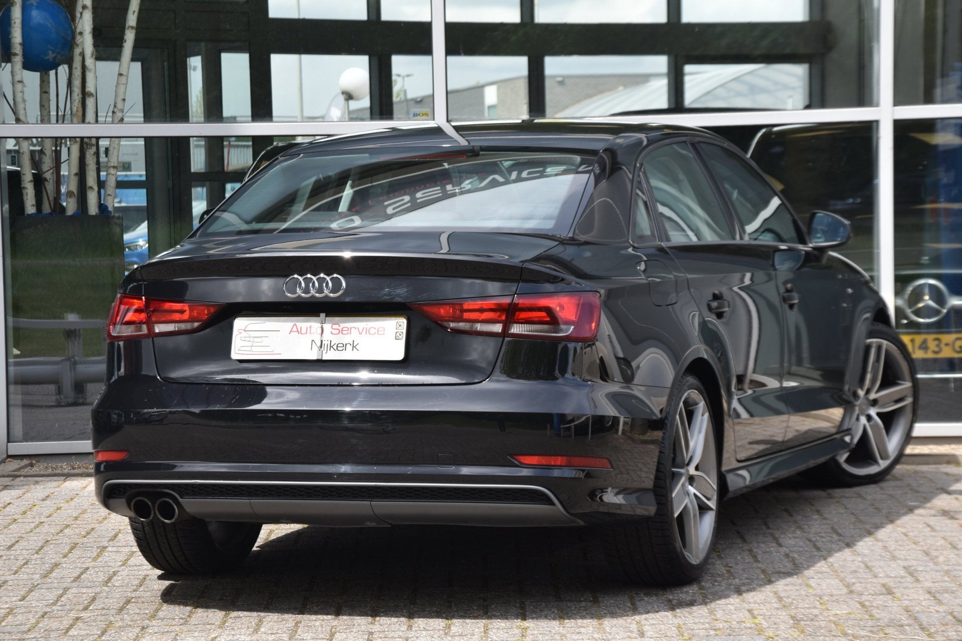 Audi A3 Limousine 1.4 TFSI CoD S-Line Automaat | Navi | Stoe, Auto's, Audi, Stof, Gebruikt, 4 cilinders, 150 pk