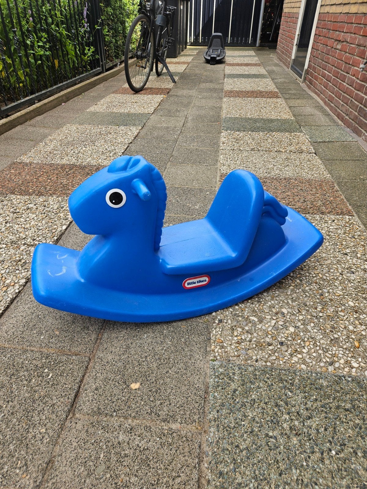 Little Tikes Blauw Schommelspeelgoed Paard, Ophalen, Gebruikt, Jongen of Meisje