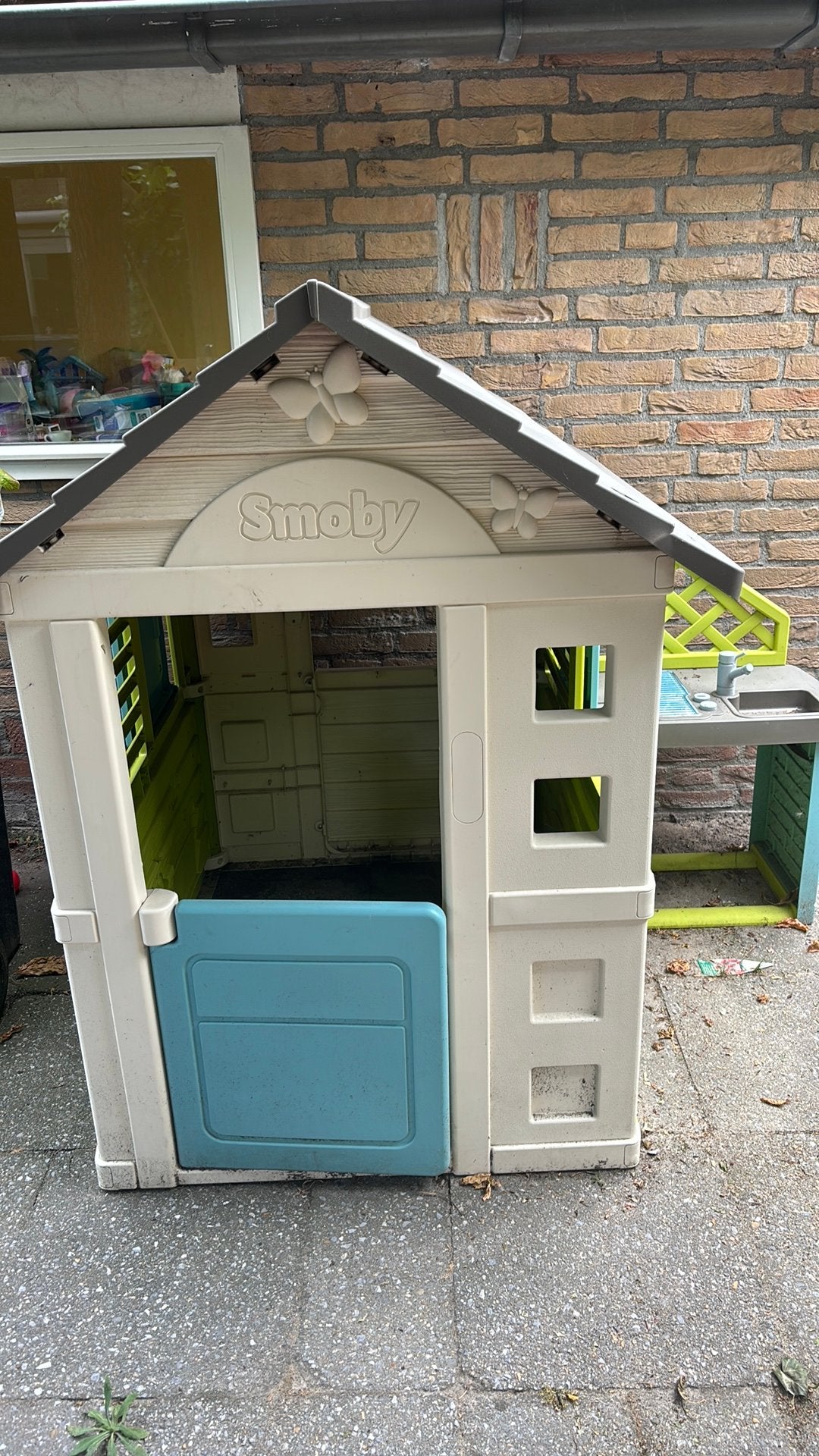 Smoby speelhuisje, Ophalen, Zo goed als nieuw, Kunststof